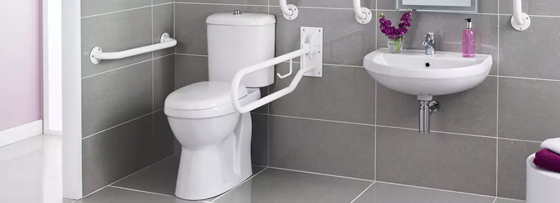 Modern Handicap Bathroom Solutions with Safety Features in Alafaya, FL